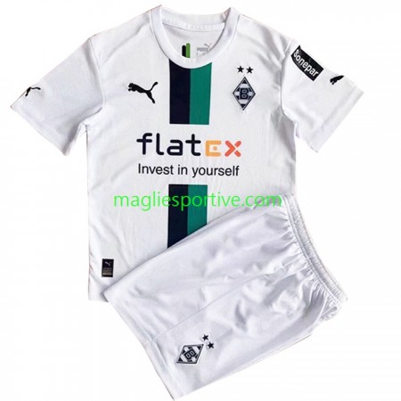 Completo Calcio Borussia Monchengladbach Bambino Divisa Prima 2022-2023
